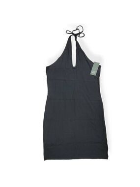Wild Fable Halter Style Ribbed knit Black Dress XXL